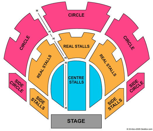 Brighton Concert Hall Map